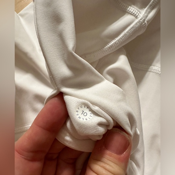 Lululemon All The Right Places Low-Rise Pant II 28" leggings - White 10 - Picture 5 of 5